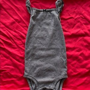 Adorable striped onesie